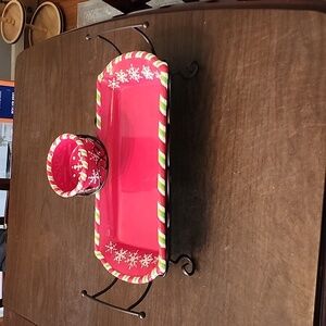 Christmas serving tray